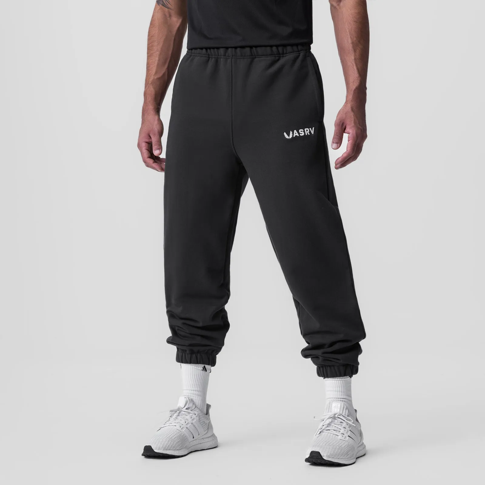 0655. Tech-Terry™ Oversized Sweats - Dusk Black