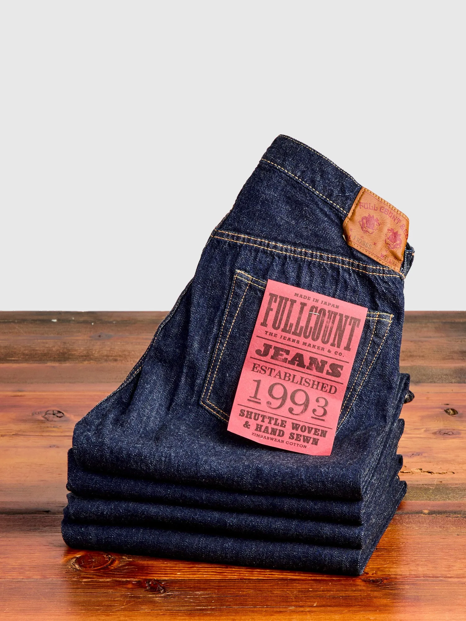 1103SSW "Super Smooth" 11.5oz Selvedge Denim - Clean Straight Fit