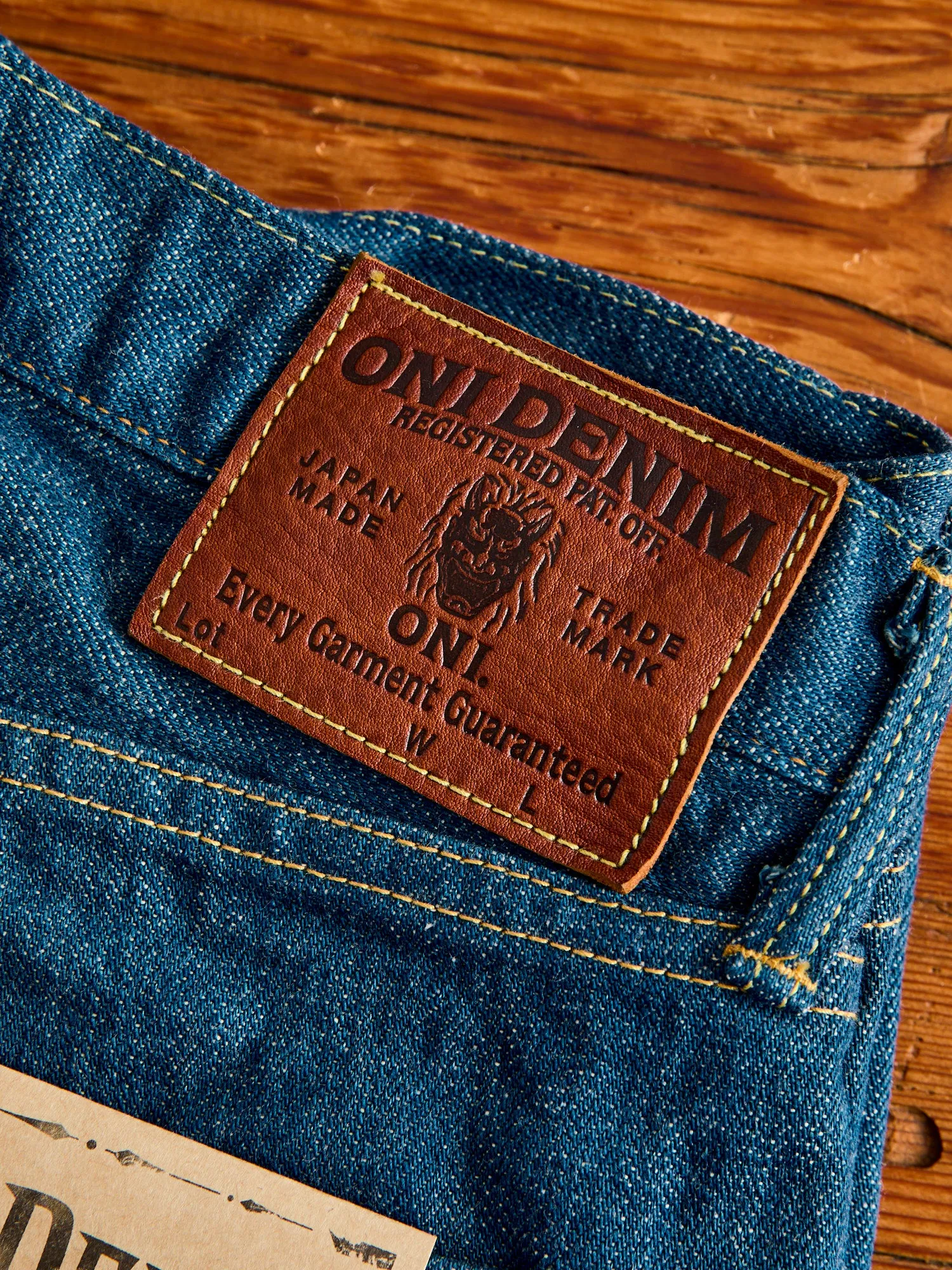 570-OFBD "Old Fade Blue" 13.7oz Selvedge Denim - Classic Straight Fit