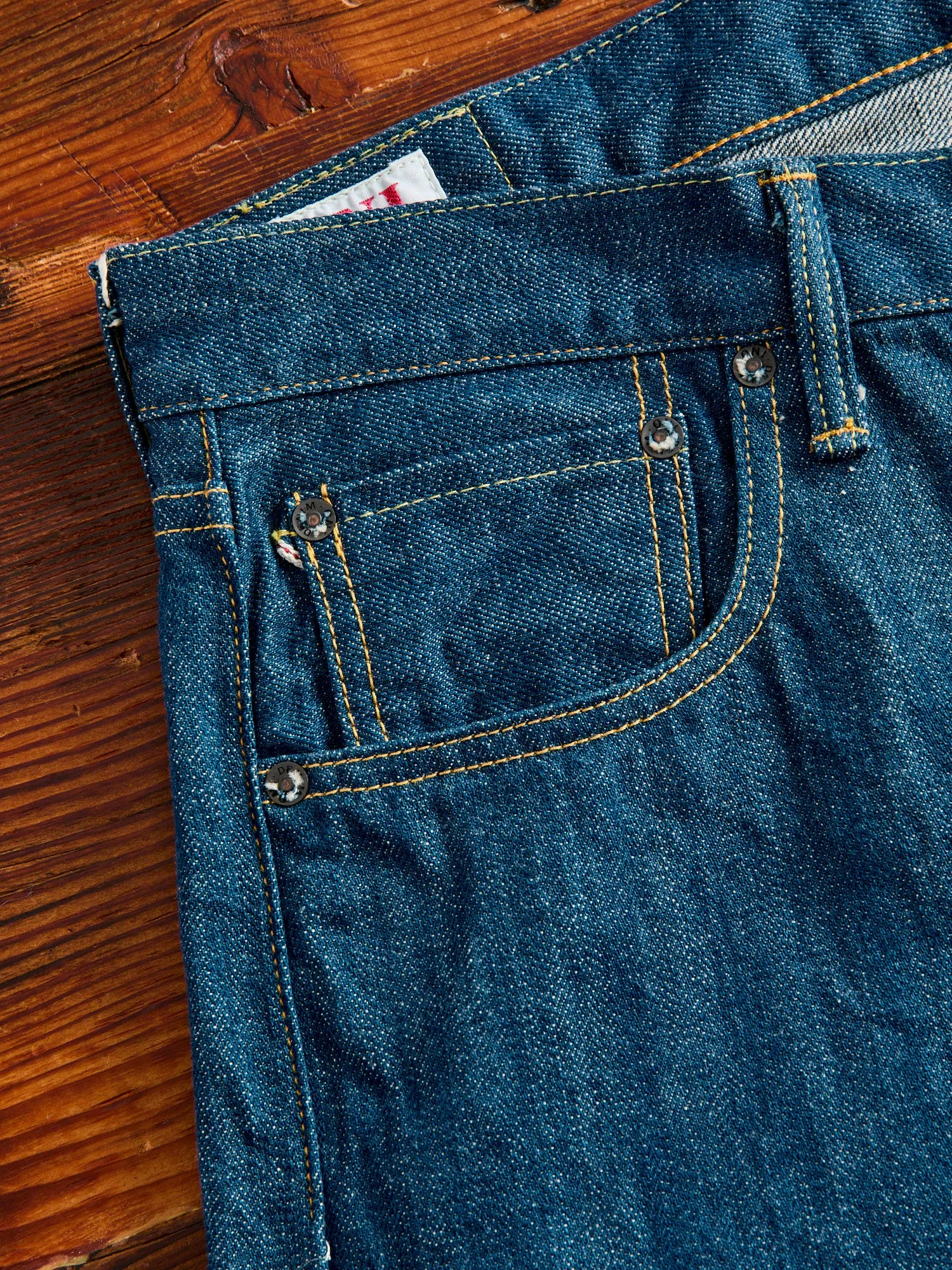 570-OFBD "Old Fade Blue" 13.7oz Selvedge Denim - Classic Straight Fit