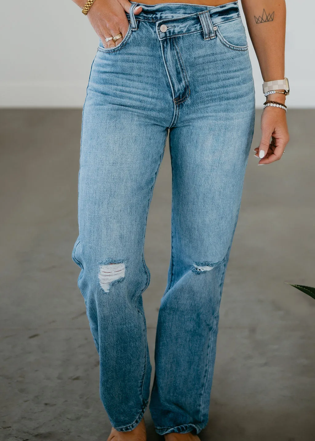 Ada KanCan Straight Leg Jean