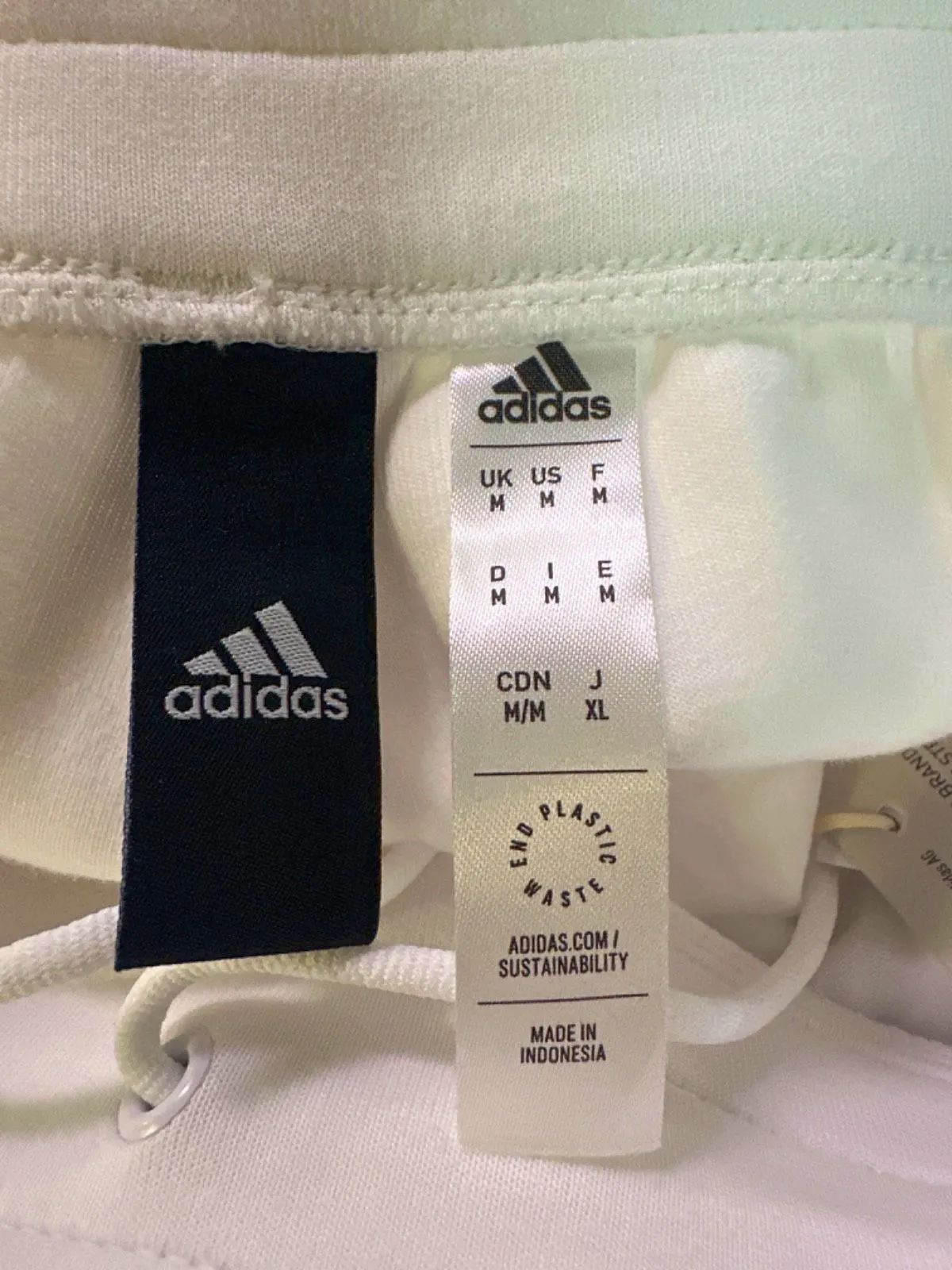 Adidas White Z.N.E. Pants UK M