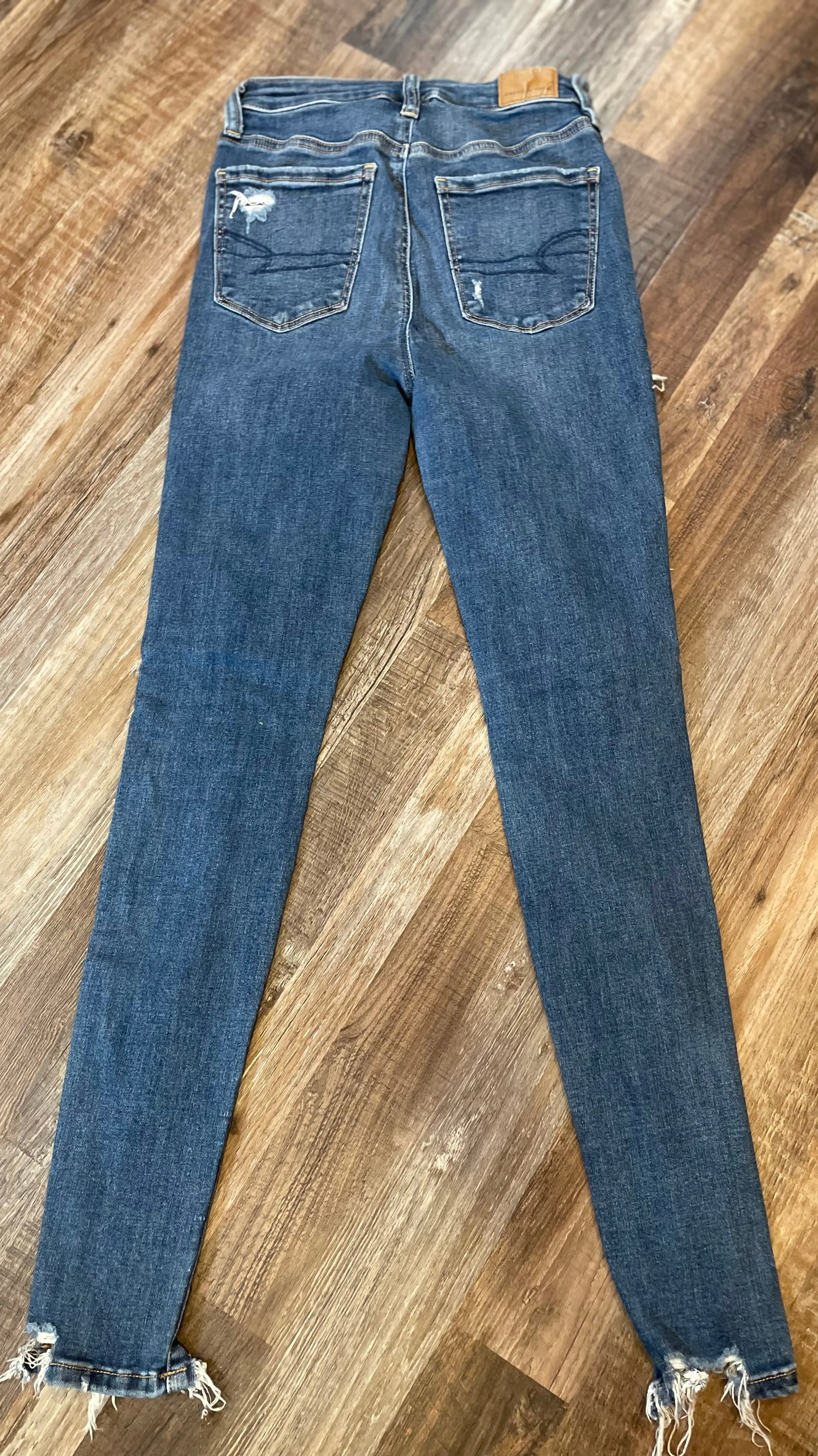 American Eagle Next Level stretch Super Hi-Rise Jeggings Womens jeans size 2