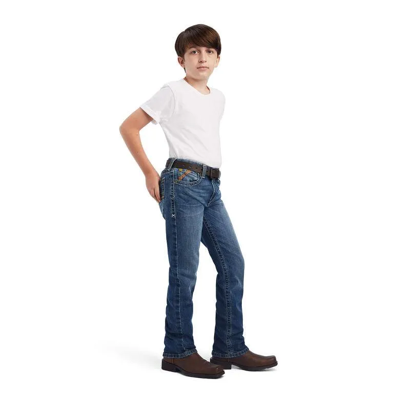 Ariat Boy's B5 Slim Fit Stackable Straight Leg Jeans 10042202