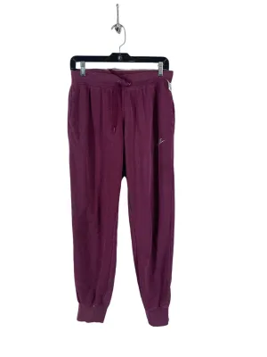 Athletic Pants By Nike In Purple, Size: S