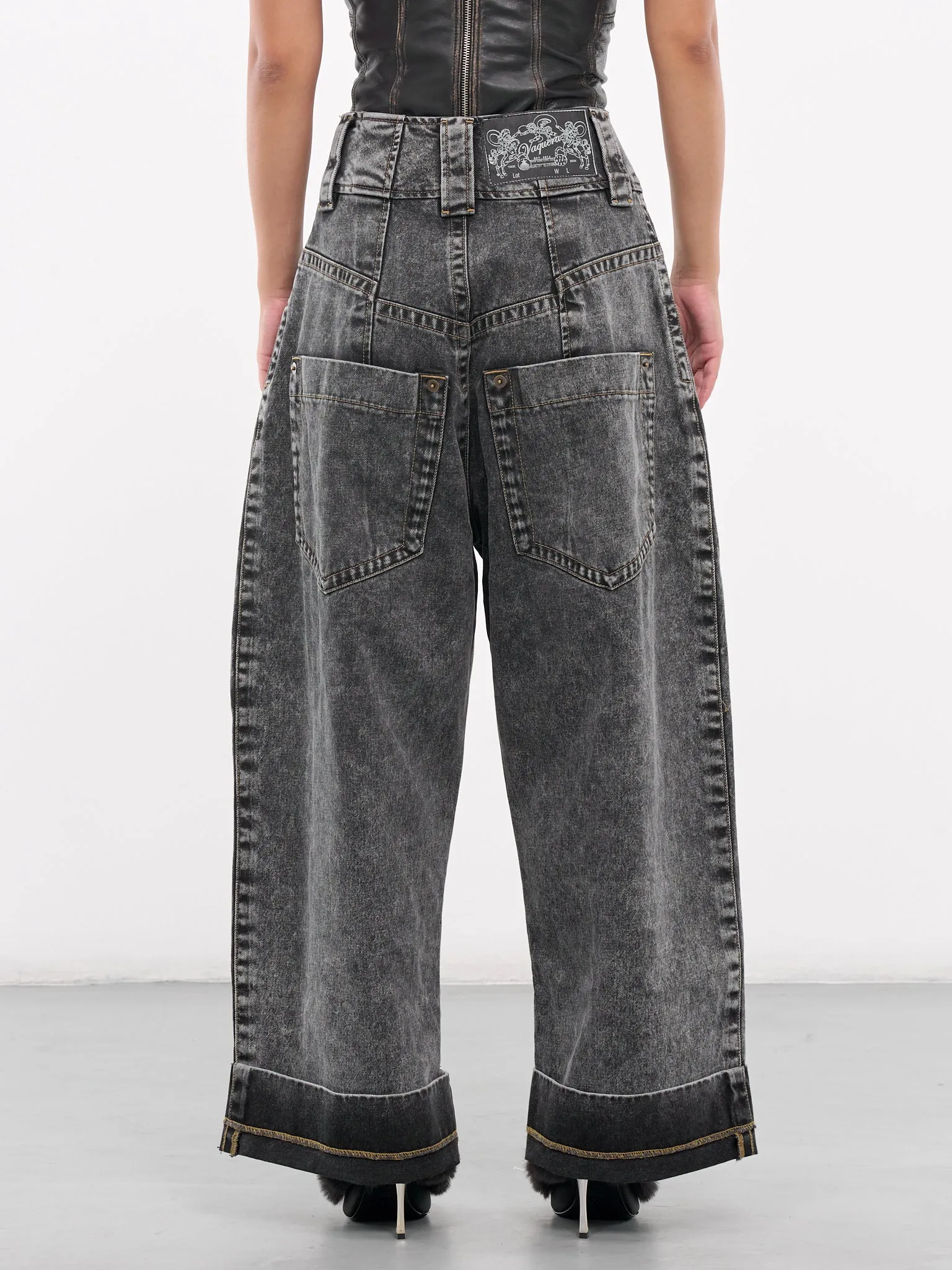 Baby Jeans (VAQ08P004-WASHED-BLACK)