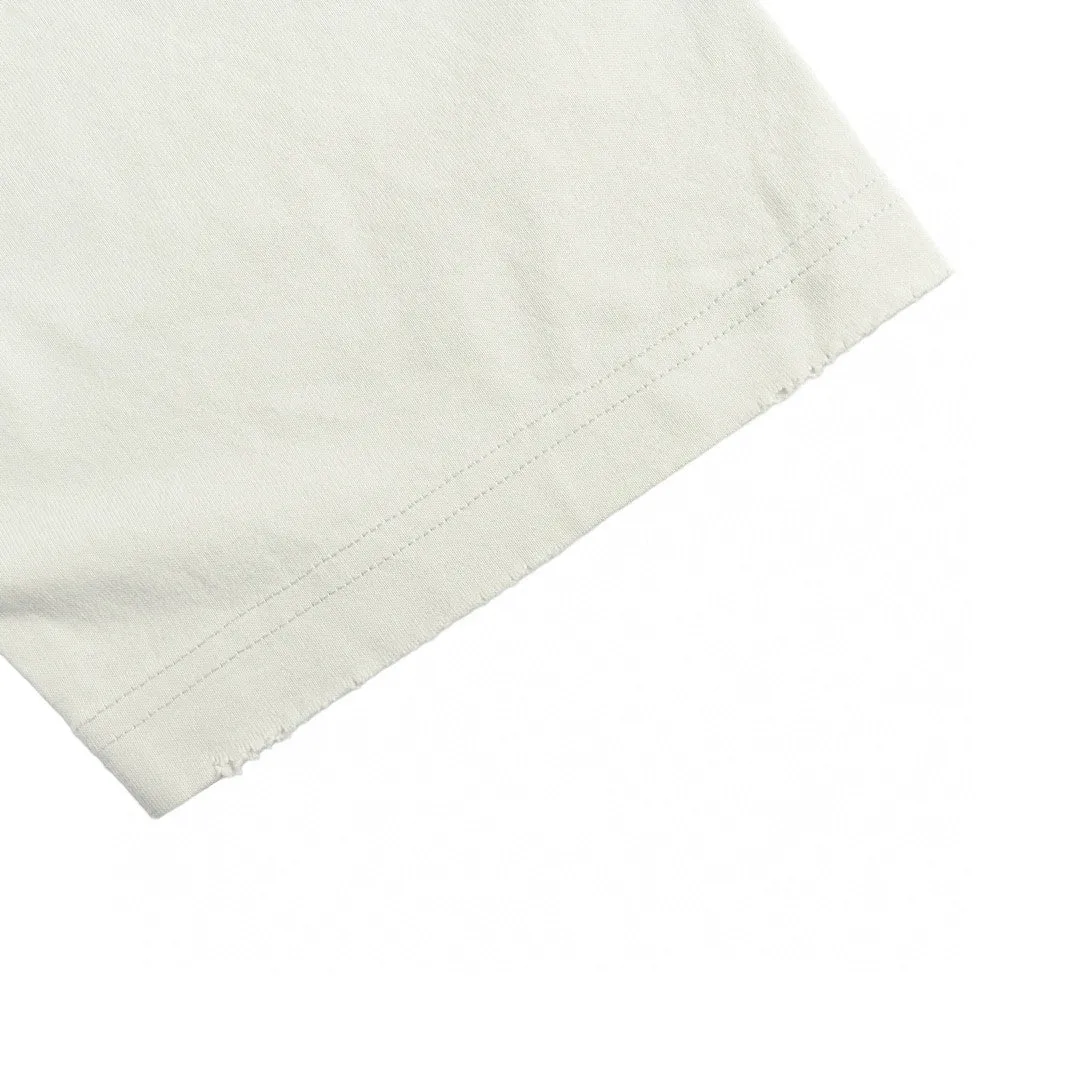 Balenciaga Distressed Logo T-Shirt in White