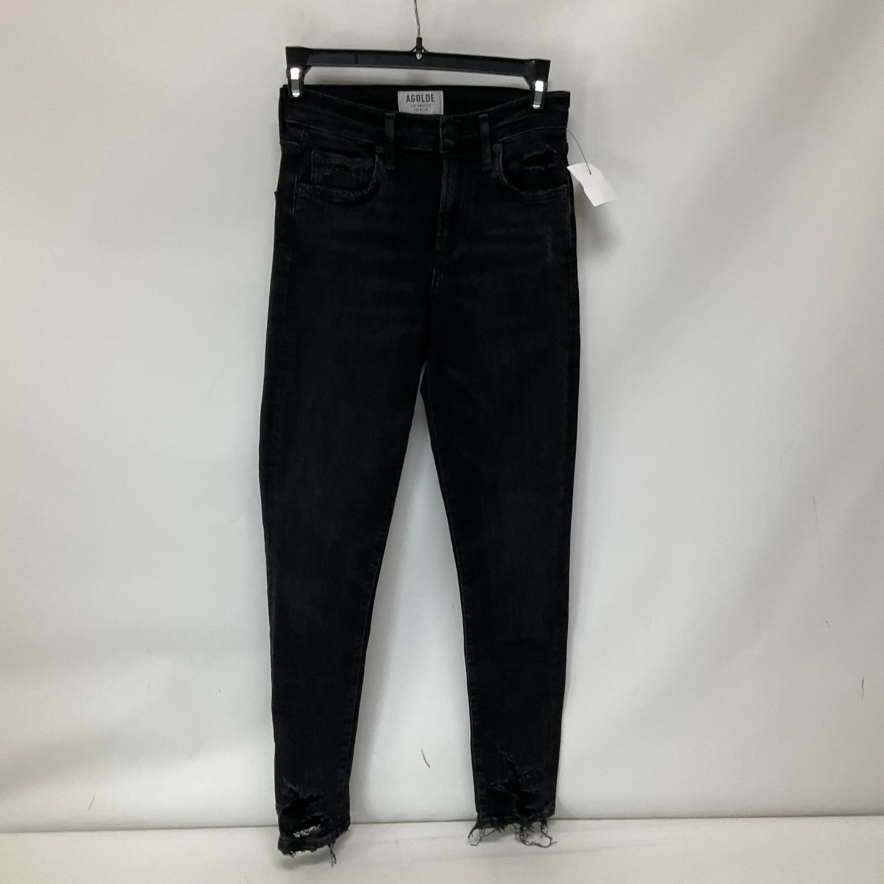 Black Denim Jeans Skinny Agolde, Size 0