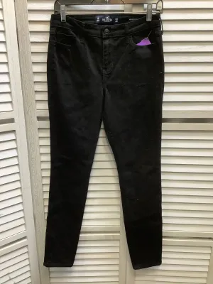 Black Denim Jeans Skinny Hollister, Size 6