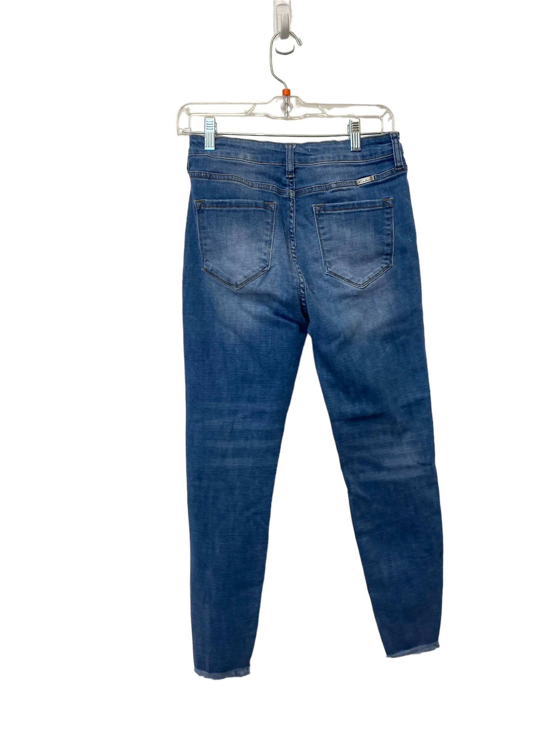 Blue Denim Jeans Skinny Kancan, Size 9