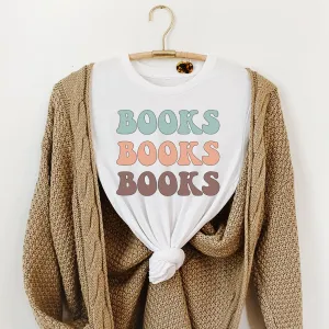 Books Books Books Cotton T-shirt