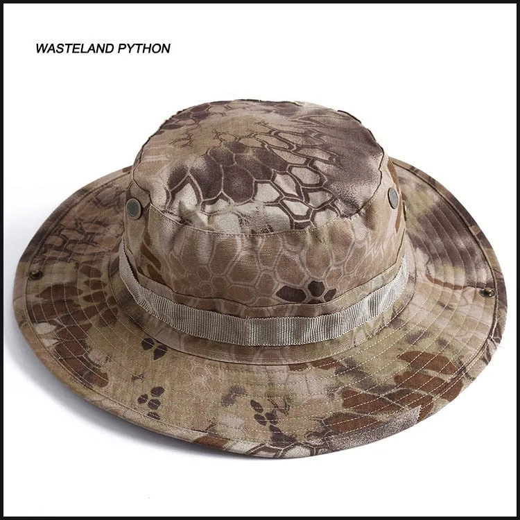 Camouflage Boonie Beach Hat - Bucket Hats Multicam  Panama Summer Cap