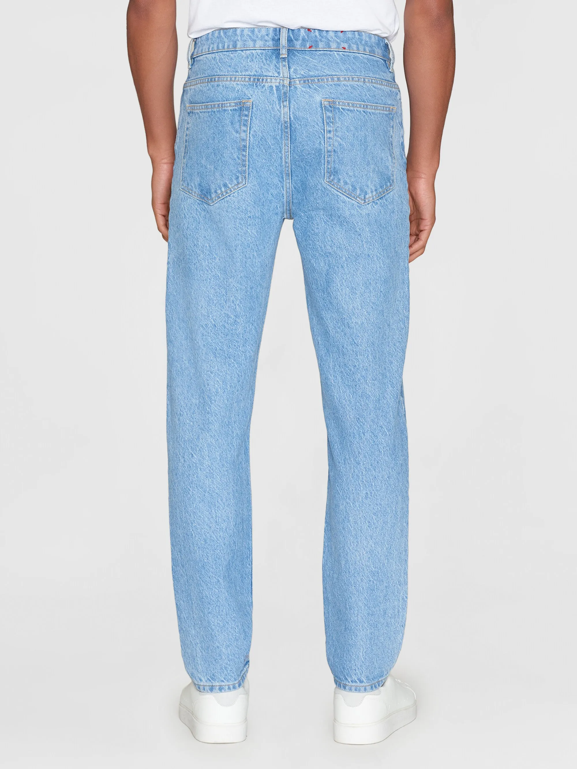 CHUCK regular straight denim jeans bleached stonewash REBORN™ - Bleached Stonewash