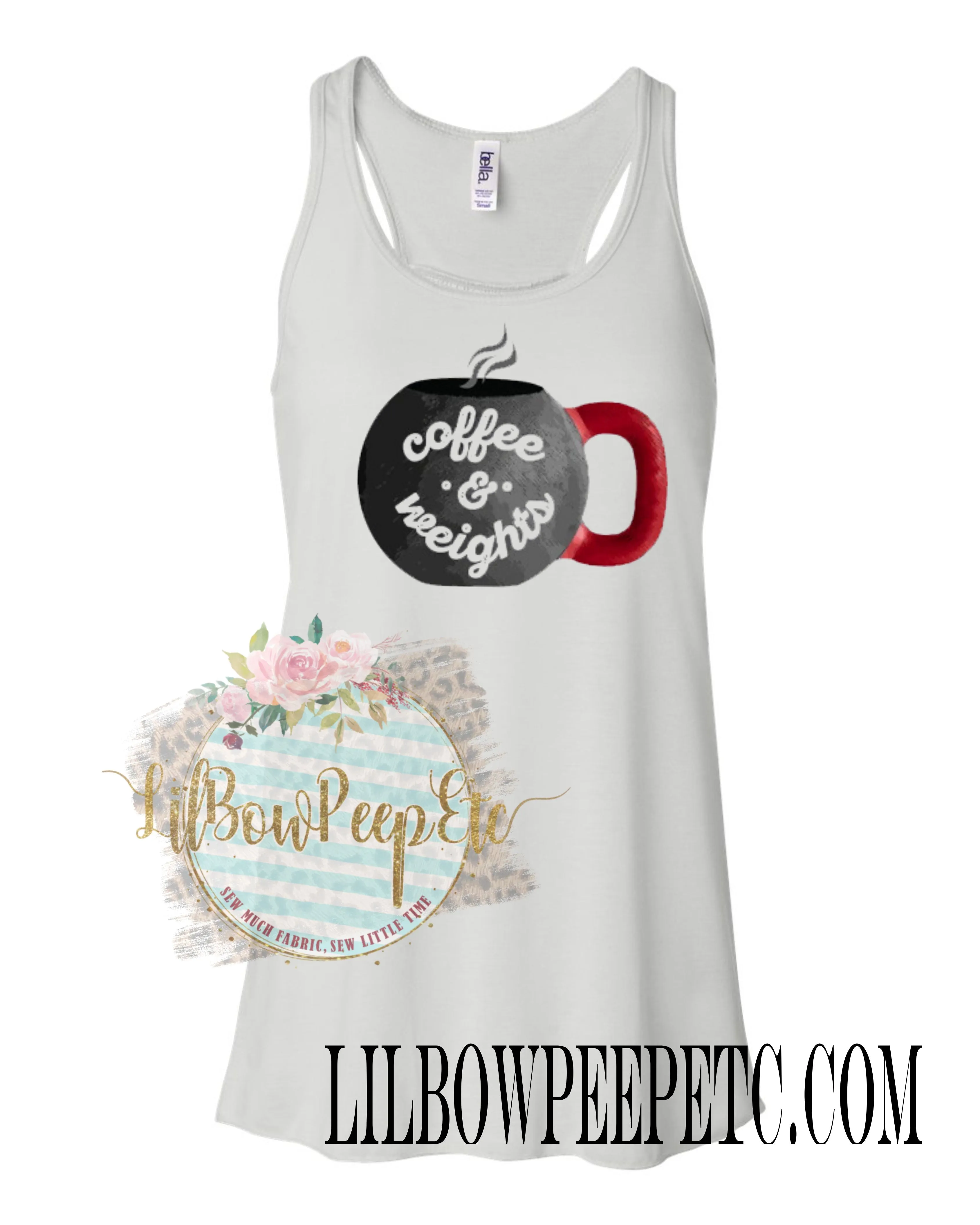 Coffee And Weights Workout Tank