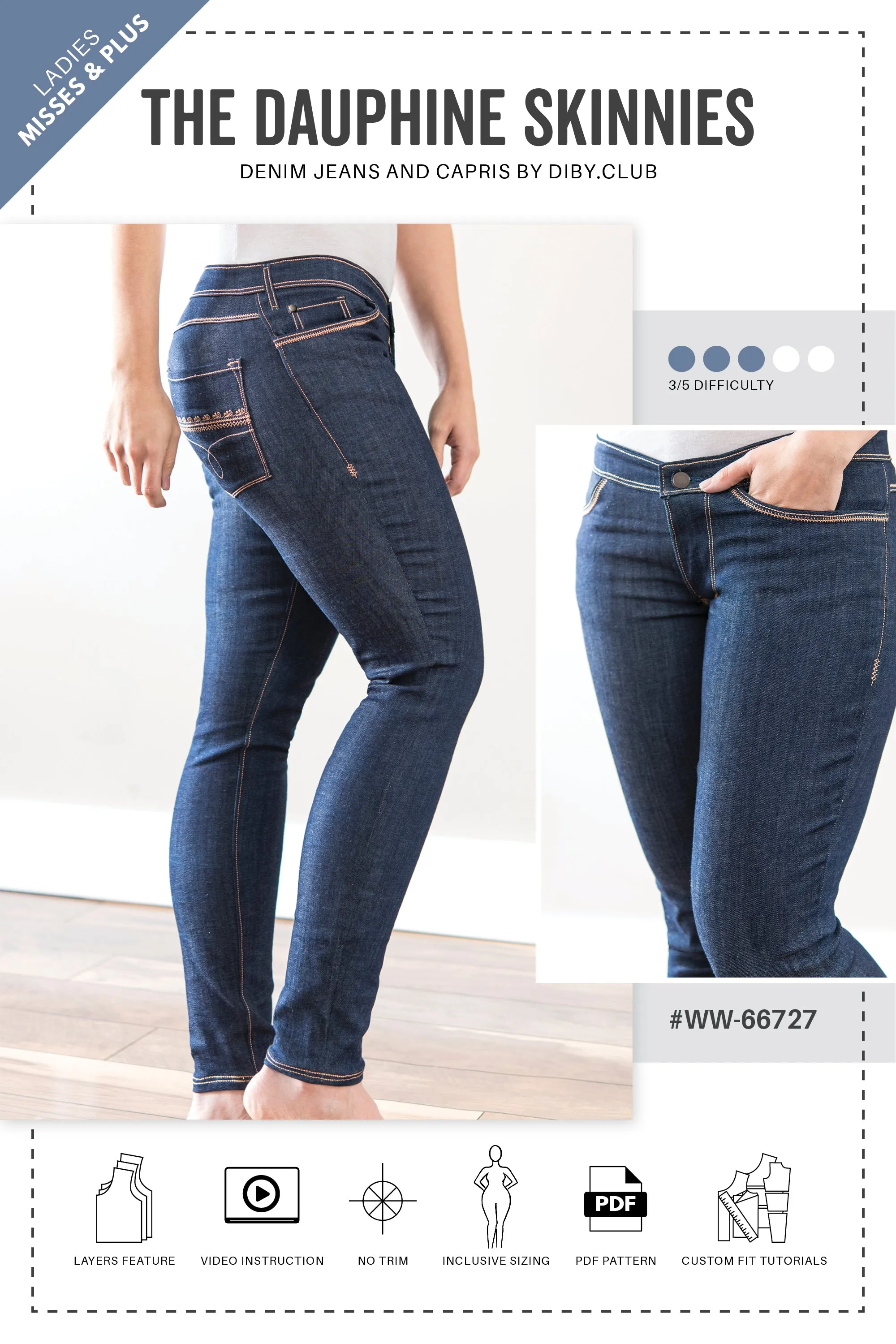 Dauphine Skinny Jeans