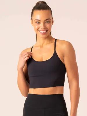 Embody Compression Tank Bra - Black