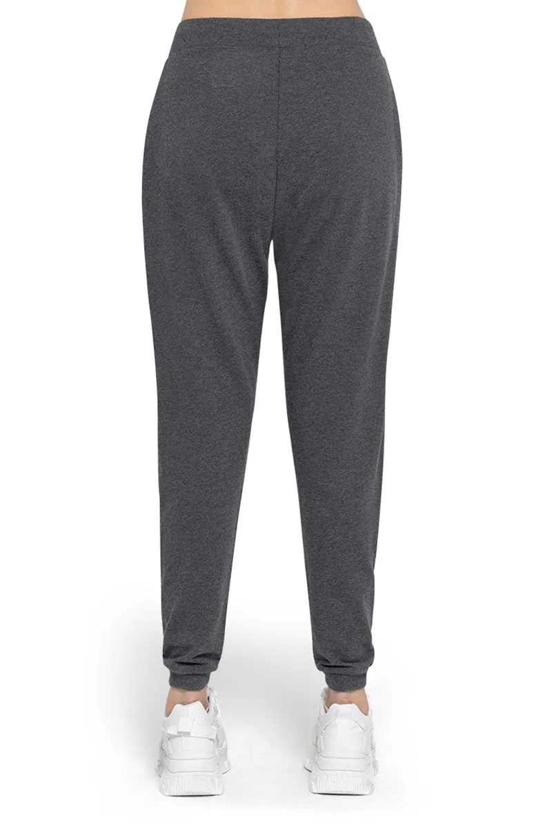 Essential Joggers - Gray Pinstripe Marl