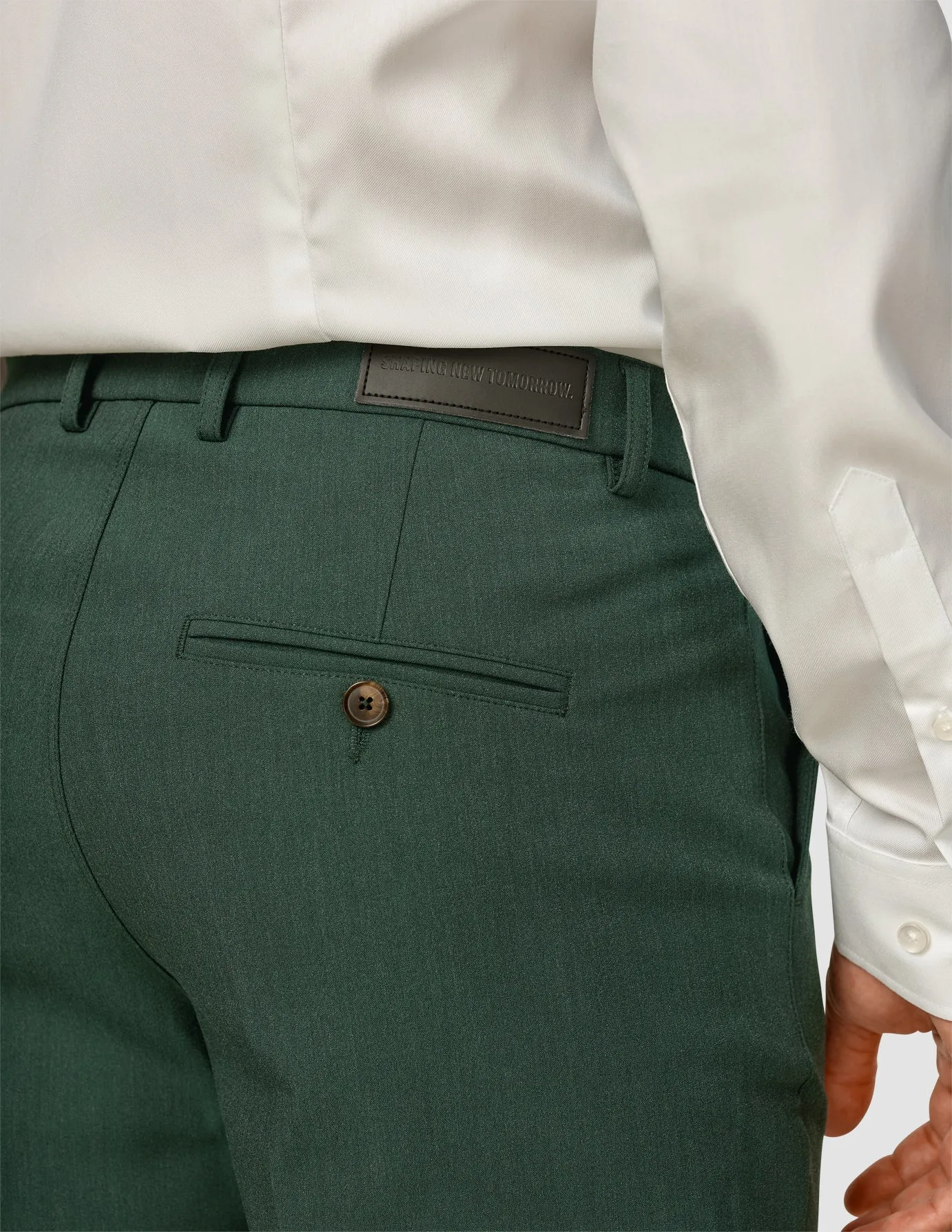 Essential Suit Pants Regular Pine Green