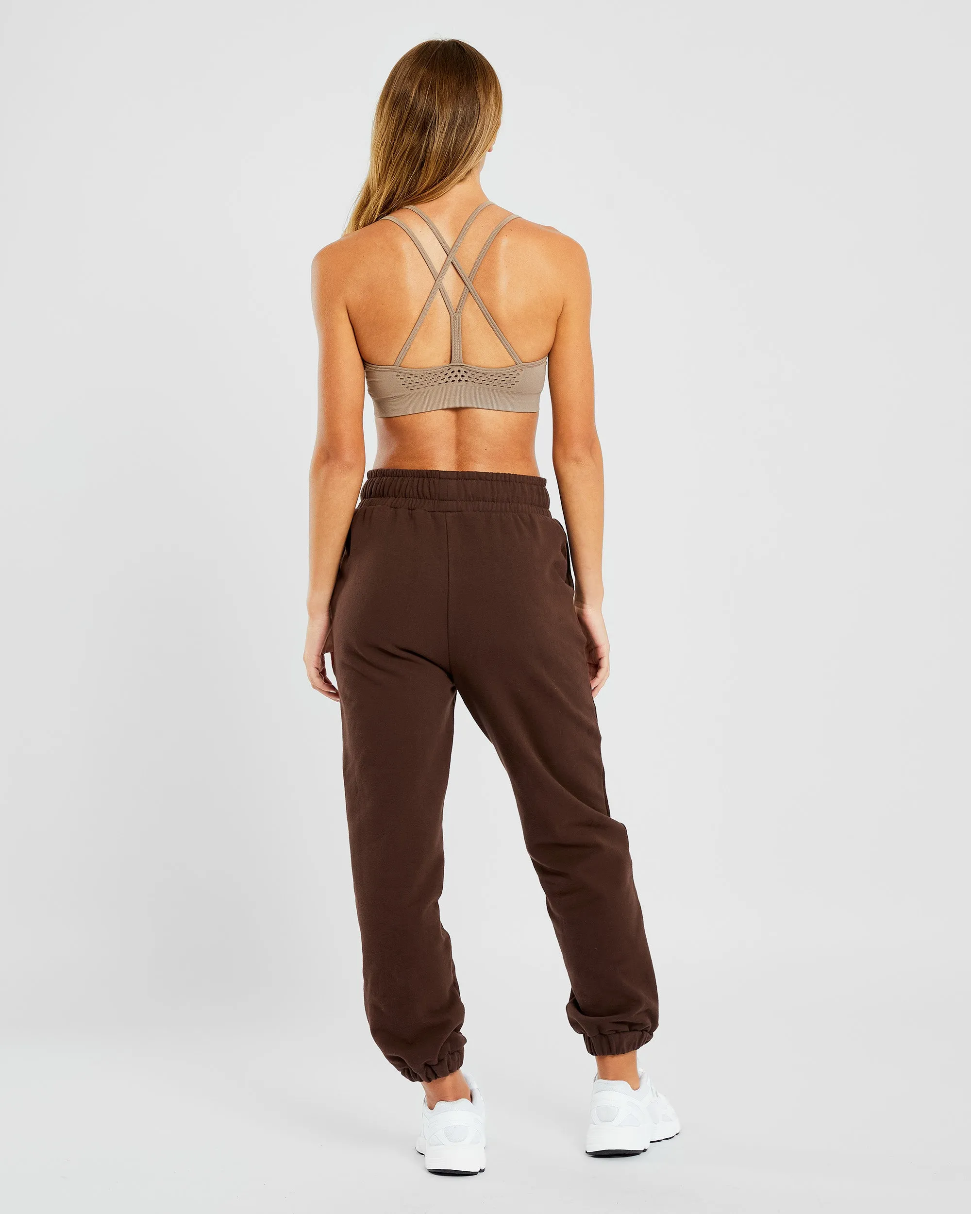 Everyday Relaxed Joggers - Brown