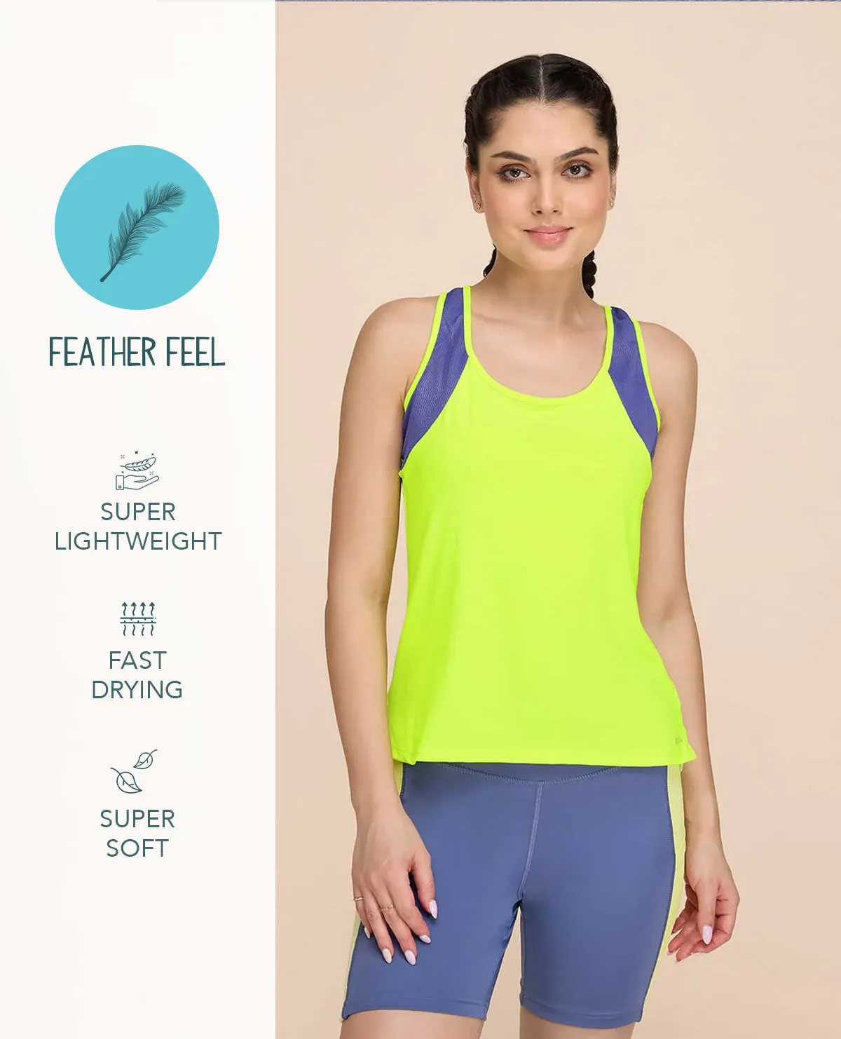 Feather Feel Gym Tank