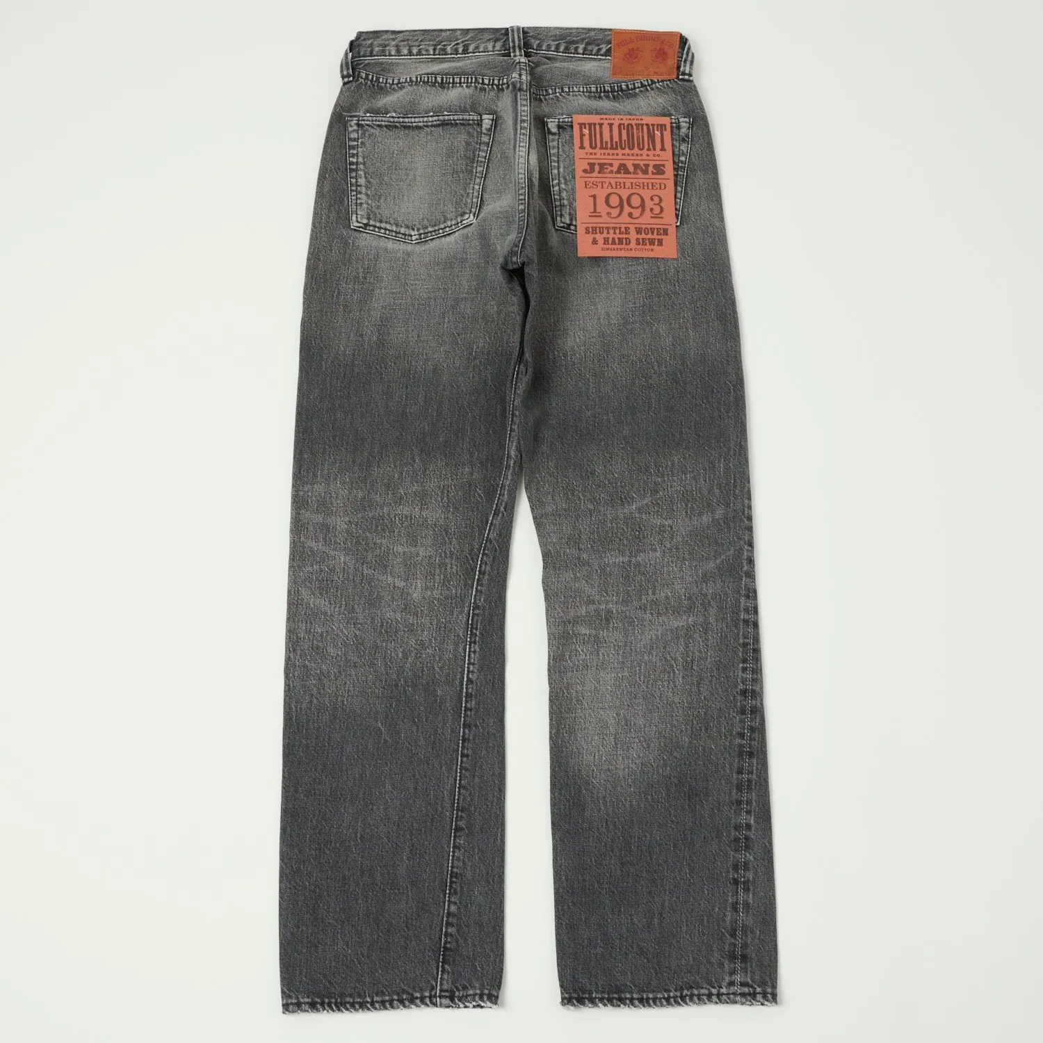 Full Count 1101BKHW 13.7oz Loose Straight Jean - Dartford Wash