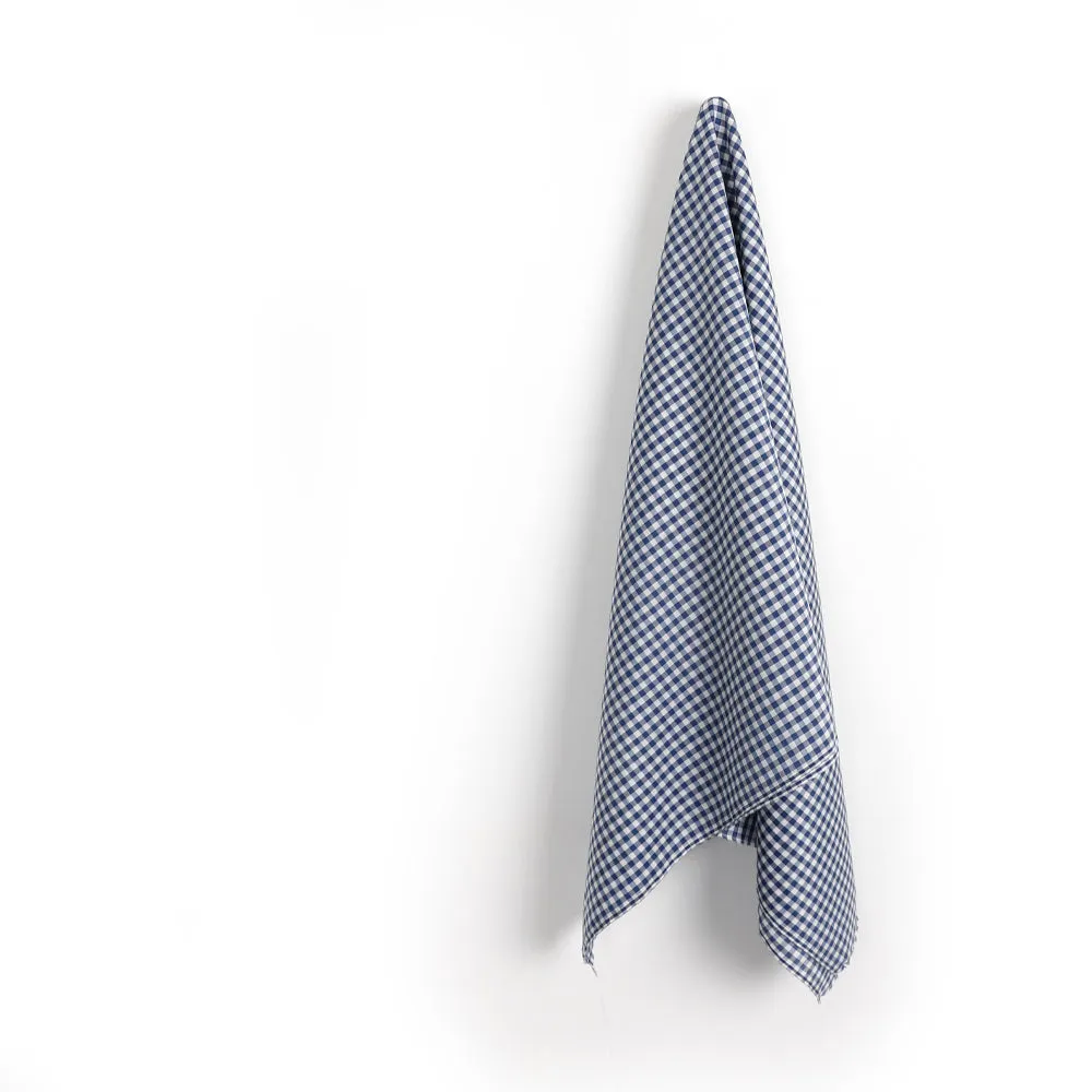 Gingham Cotton / Silk Voile - Yale