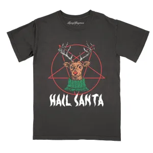 Hail Santa Comfort Colors Tee