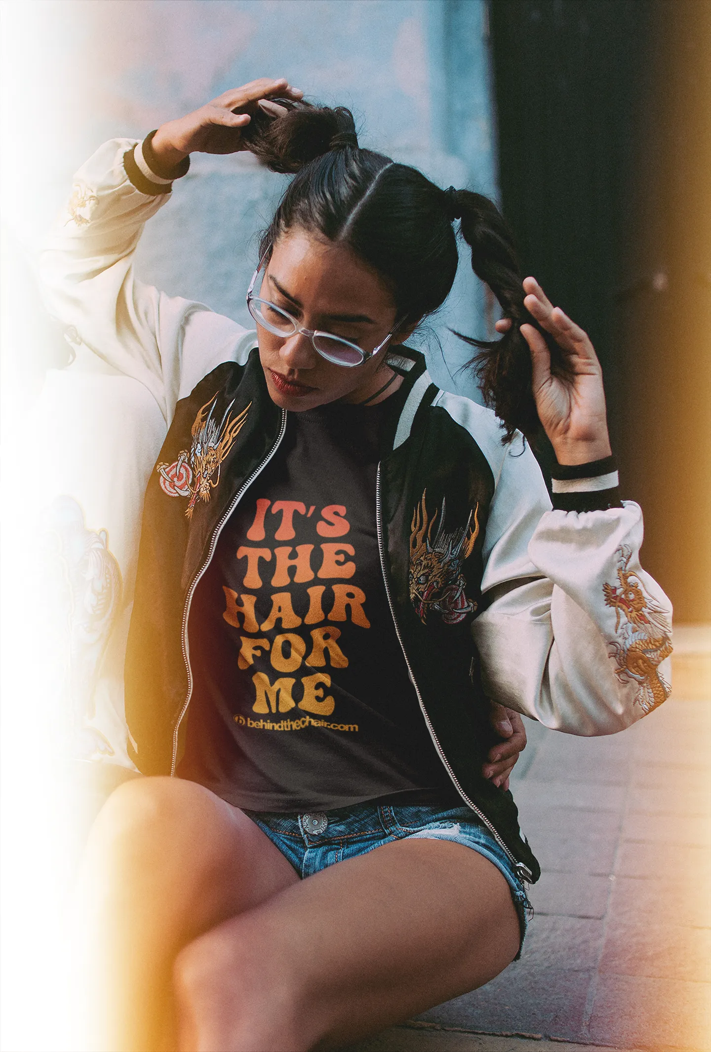 It's The Hair For Me Cropped T-Shirt