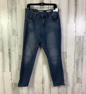 Jeans Skinny By Code Blue In Blue Denim, Size: 14