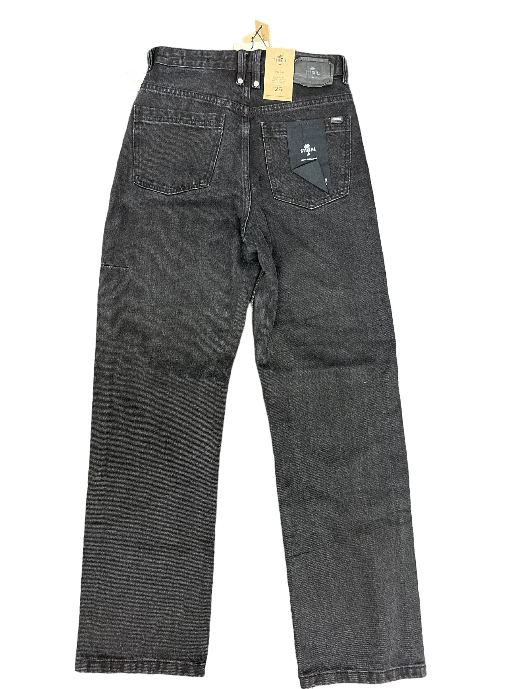 Jeans Straight By Cma In Black Denim, Size: 2