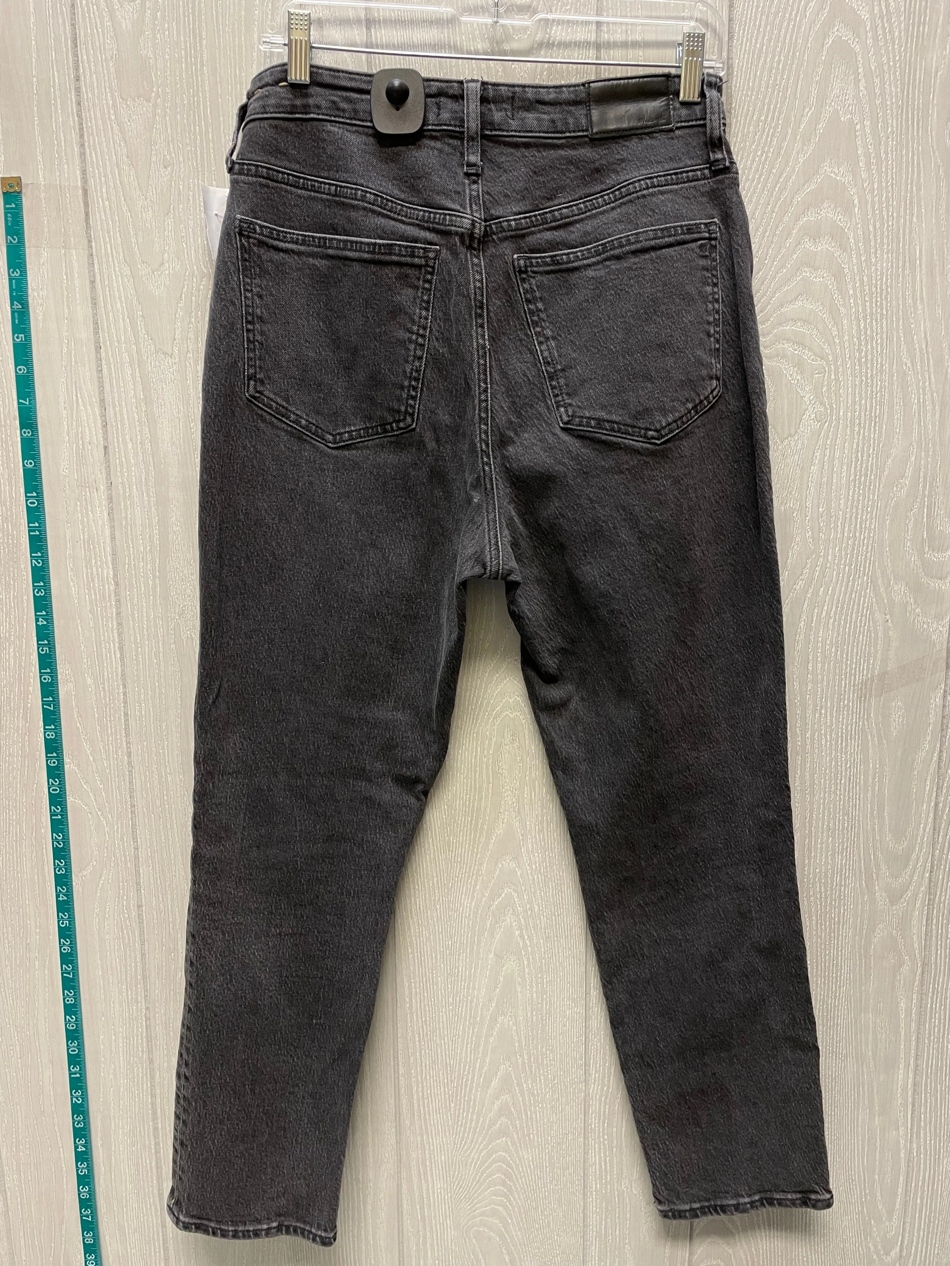 Jeans Straight By Madewell In Grey Denim, Size: 4