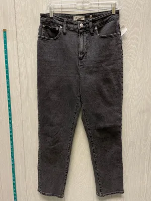 Jeans Straight By Madewell In Grey Denim, Size: 4