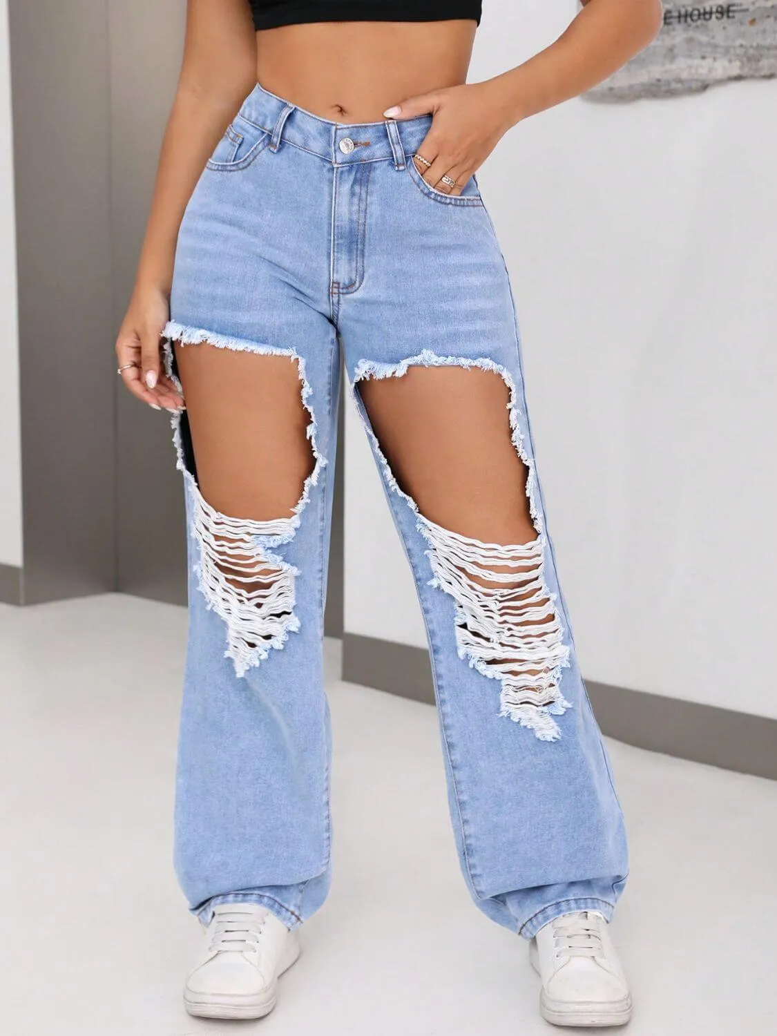 Jenna Distressed Jeans