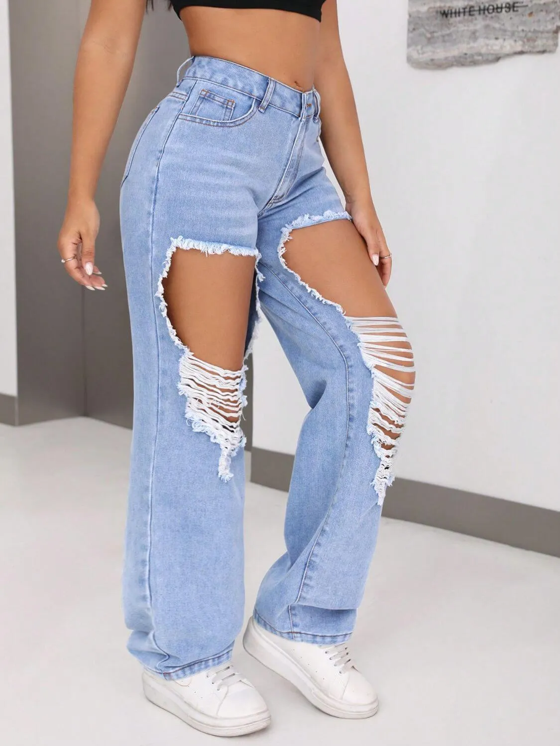 Jenna Distressed Jeans