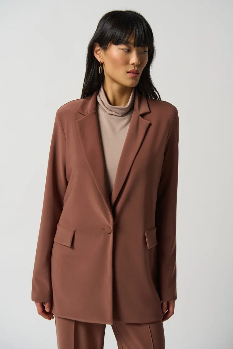 Joseph Ribkoff Silky Knit Straight Blazer