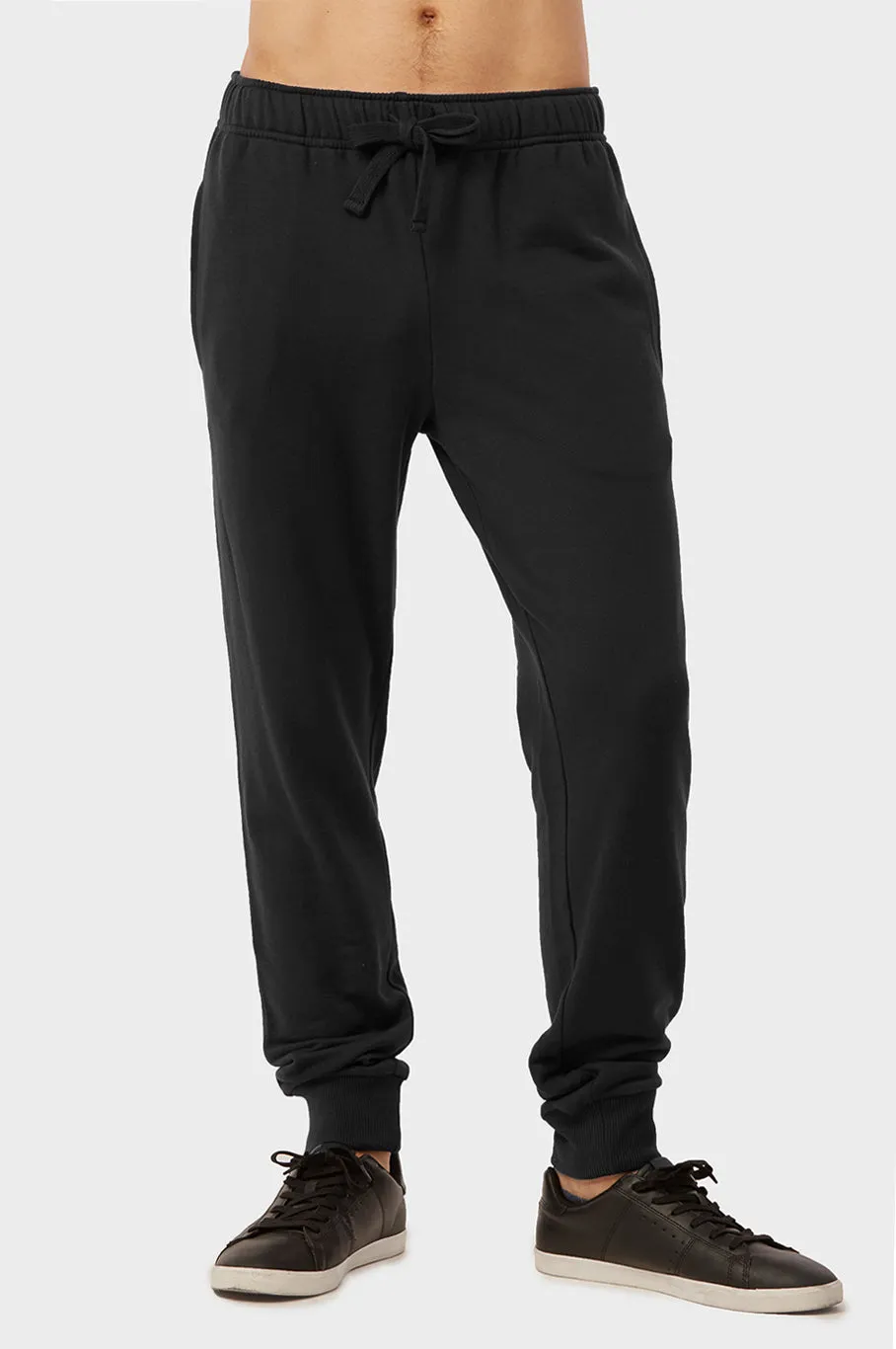 KNOCKER MEN'S TERRY JOGGERS (SP3100_BLACK)