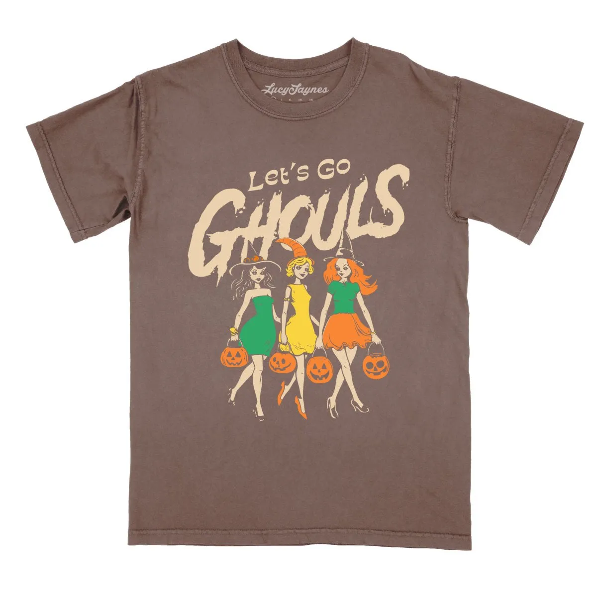 Let's Go Ghouls Comfort Colors Tee