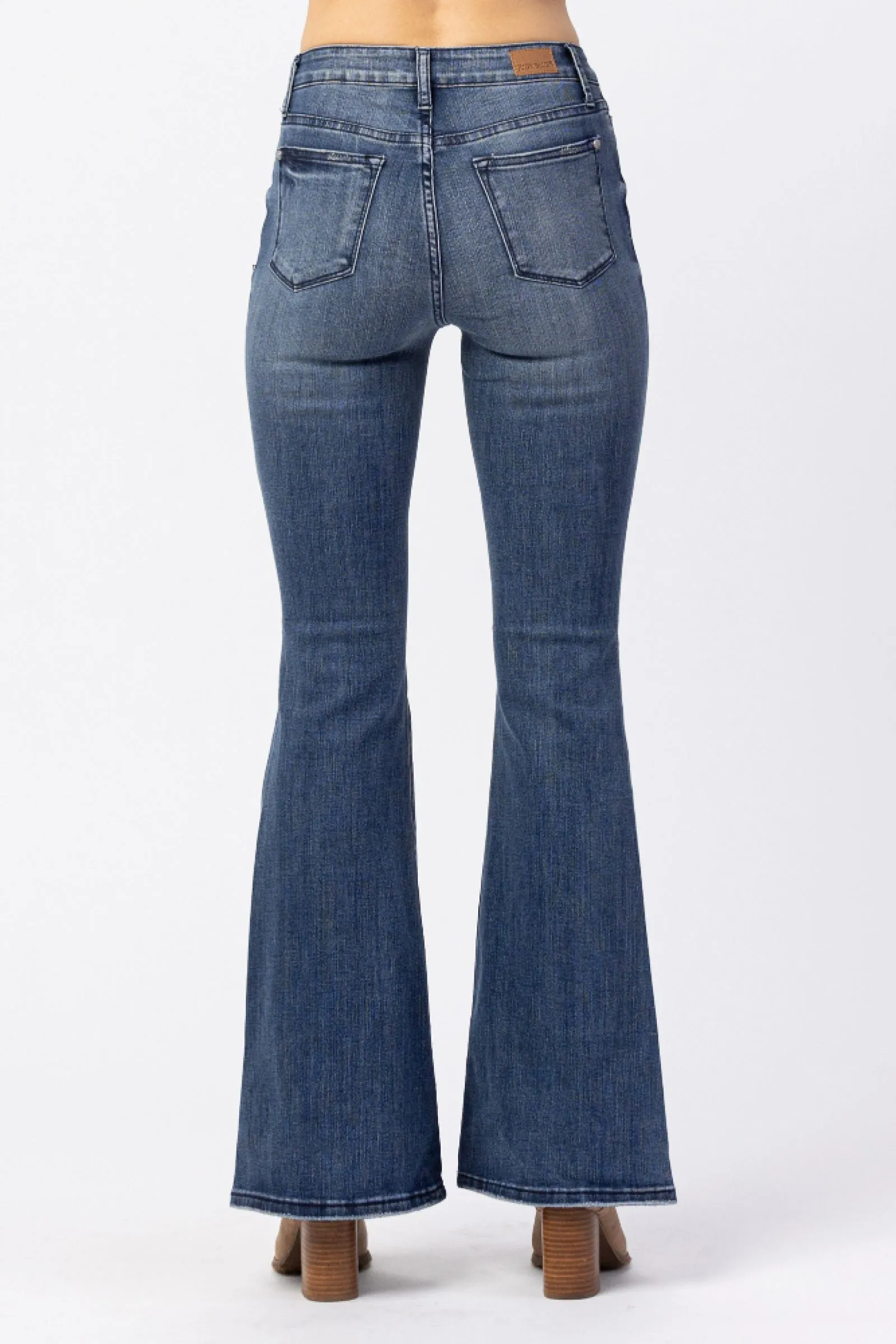 Let's Kick It Trouser Flare Judy Blue Jeans