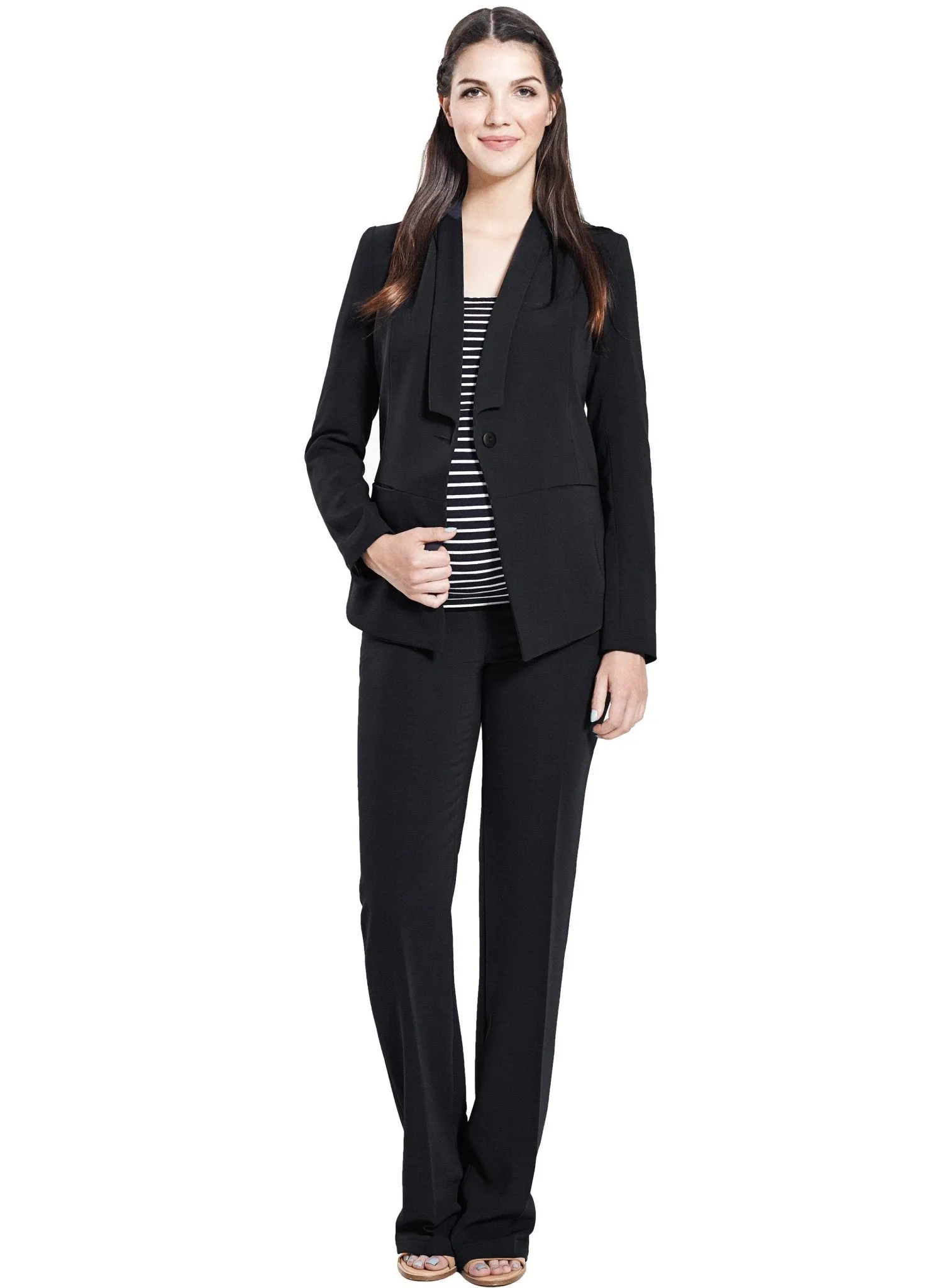 Maternity 2-Piece Suit - Black