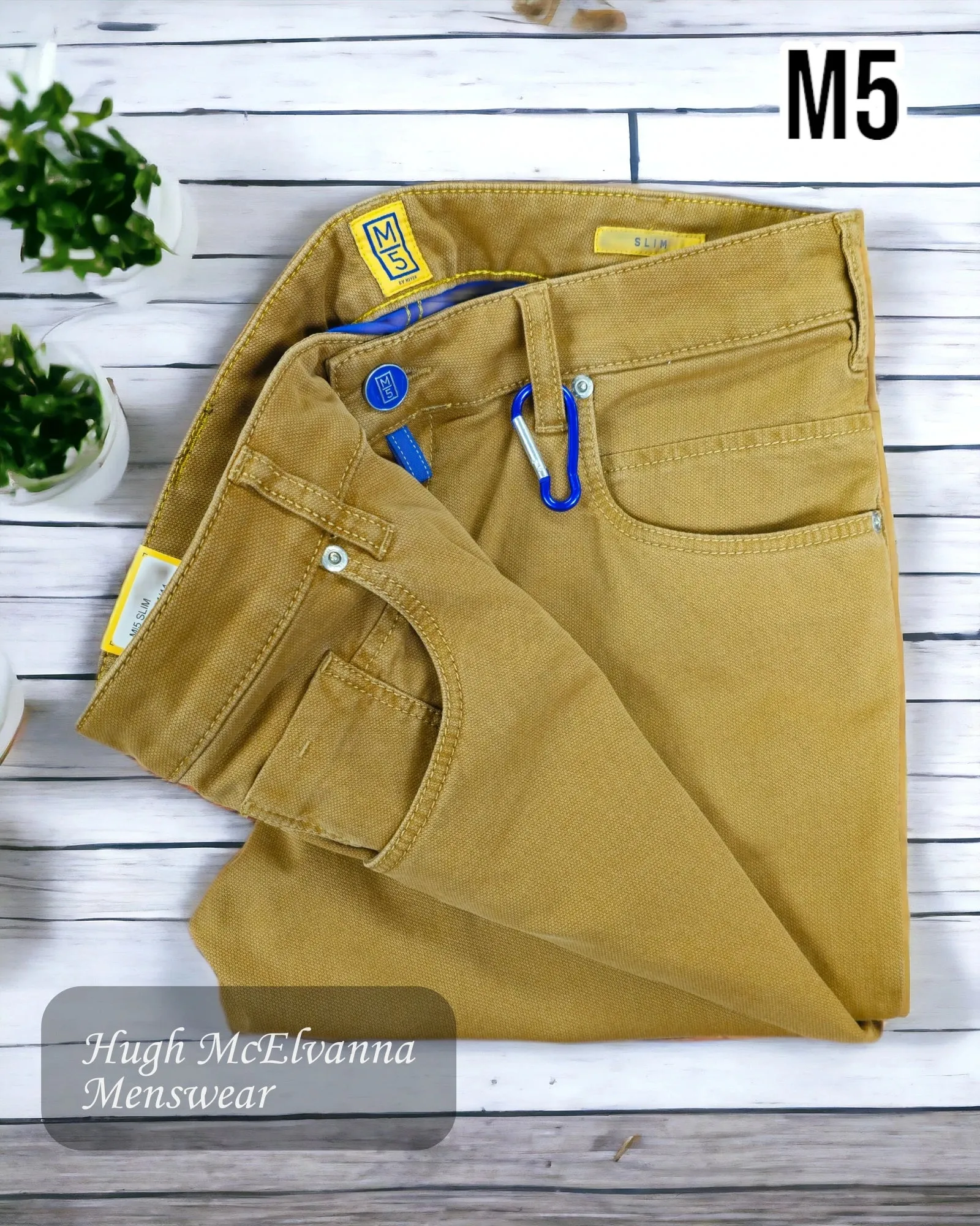 Meyer M5 Camel Slim Fit Jean - 6121/44