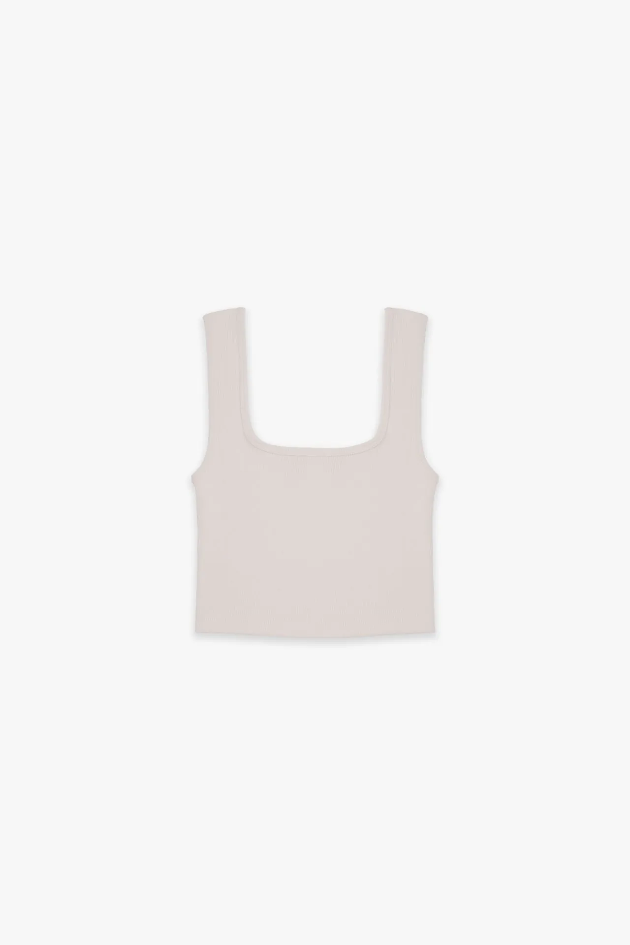 Organic Cotton & Bamboo Ribbed Strap Top