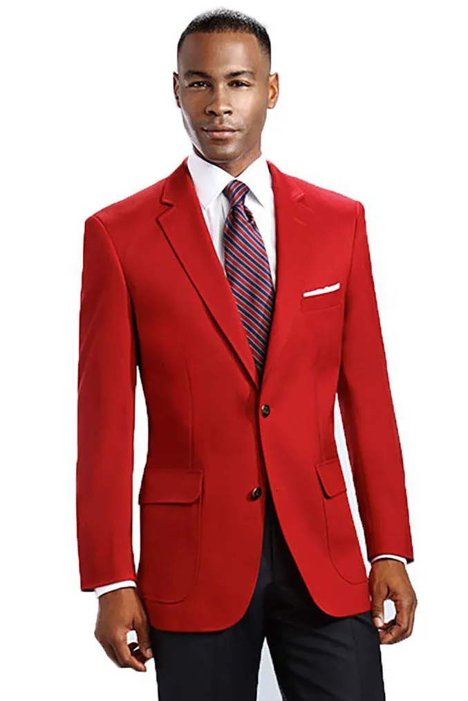 "Oliver" Men's Red Blazer