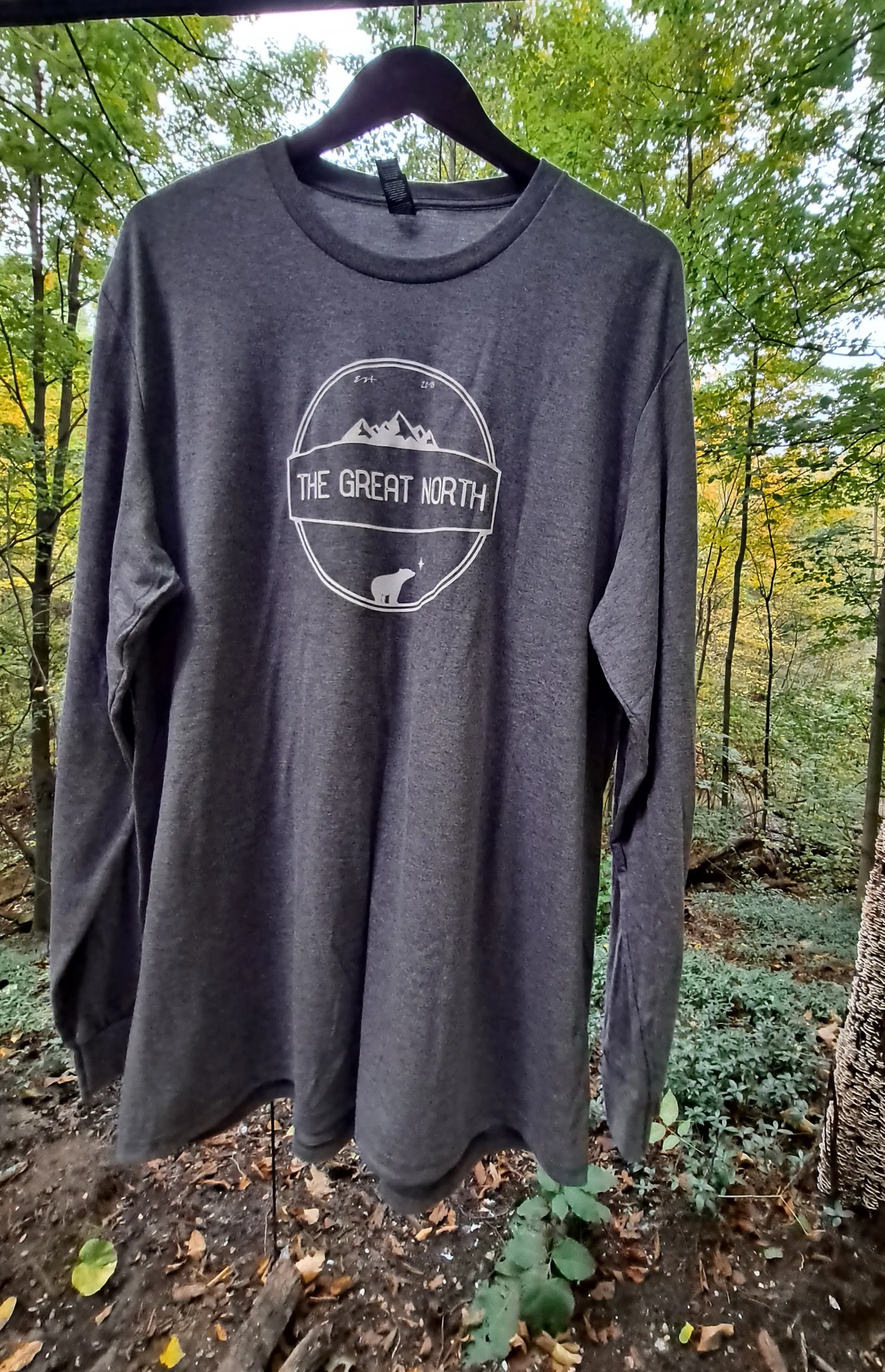 Re-Tee Long Sleeve Gray