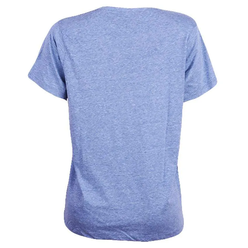 REDTAG Blue Casual T-Shirt for Women