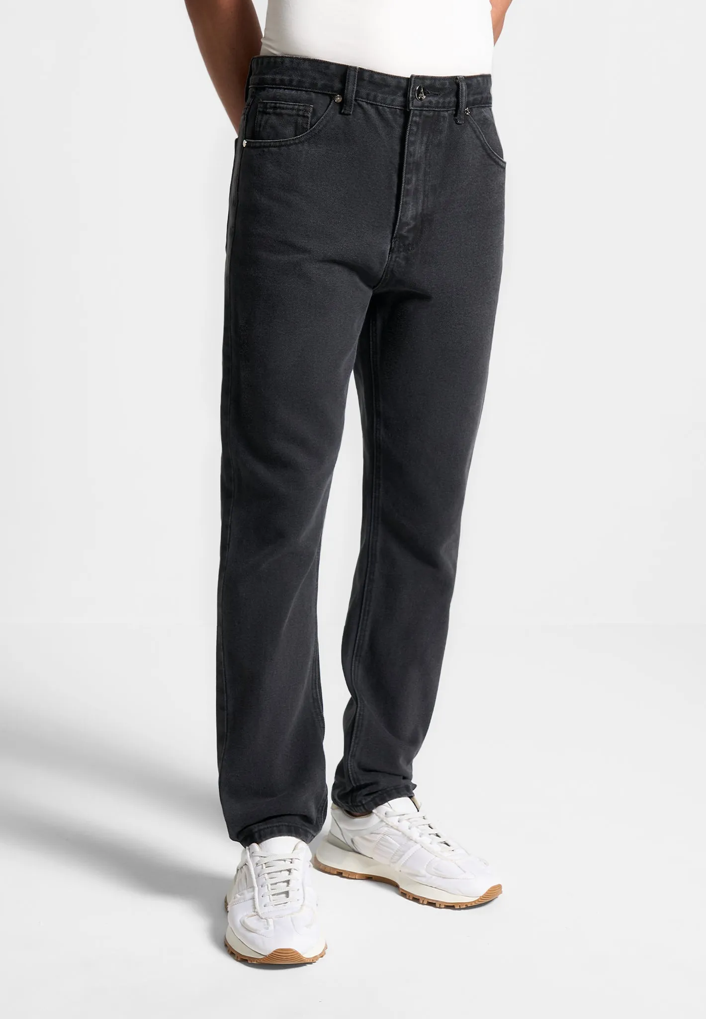 Regular Fit Jeans - Black