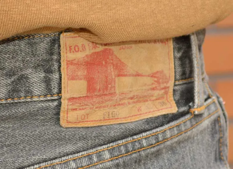 SALE!! 20%OFF!! FOB FACTORY "F160" 13oz Selvedge 66 5P