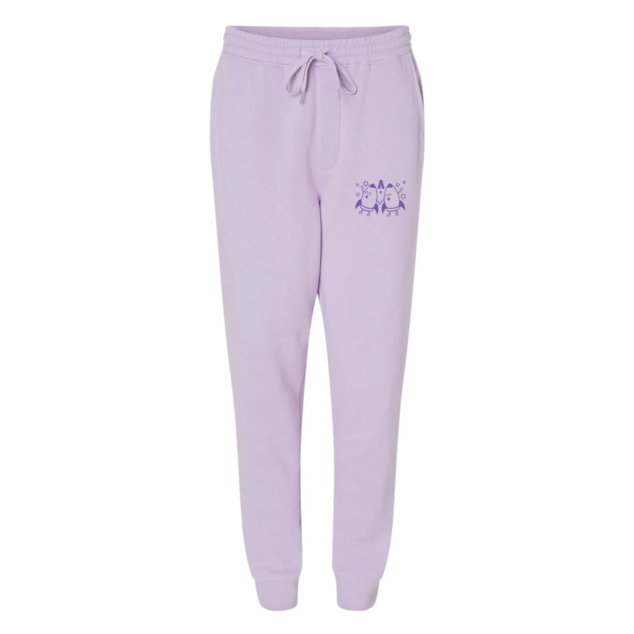 Sweatpants - Joggers - Lavender - Rockets